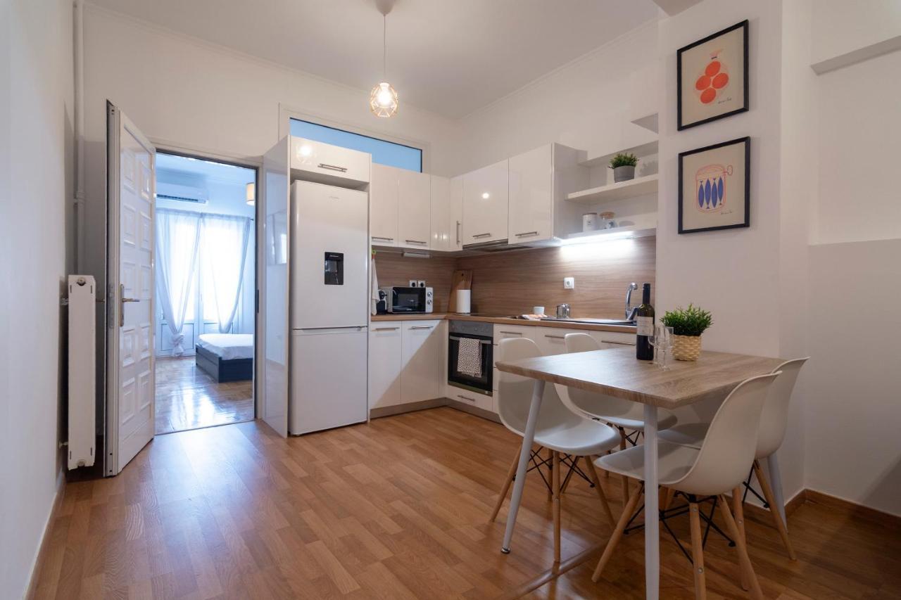 Modern 2Bd Apt In Athens , 3-Min Metro Zewnętrze zdjęcie